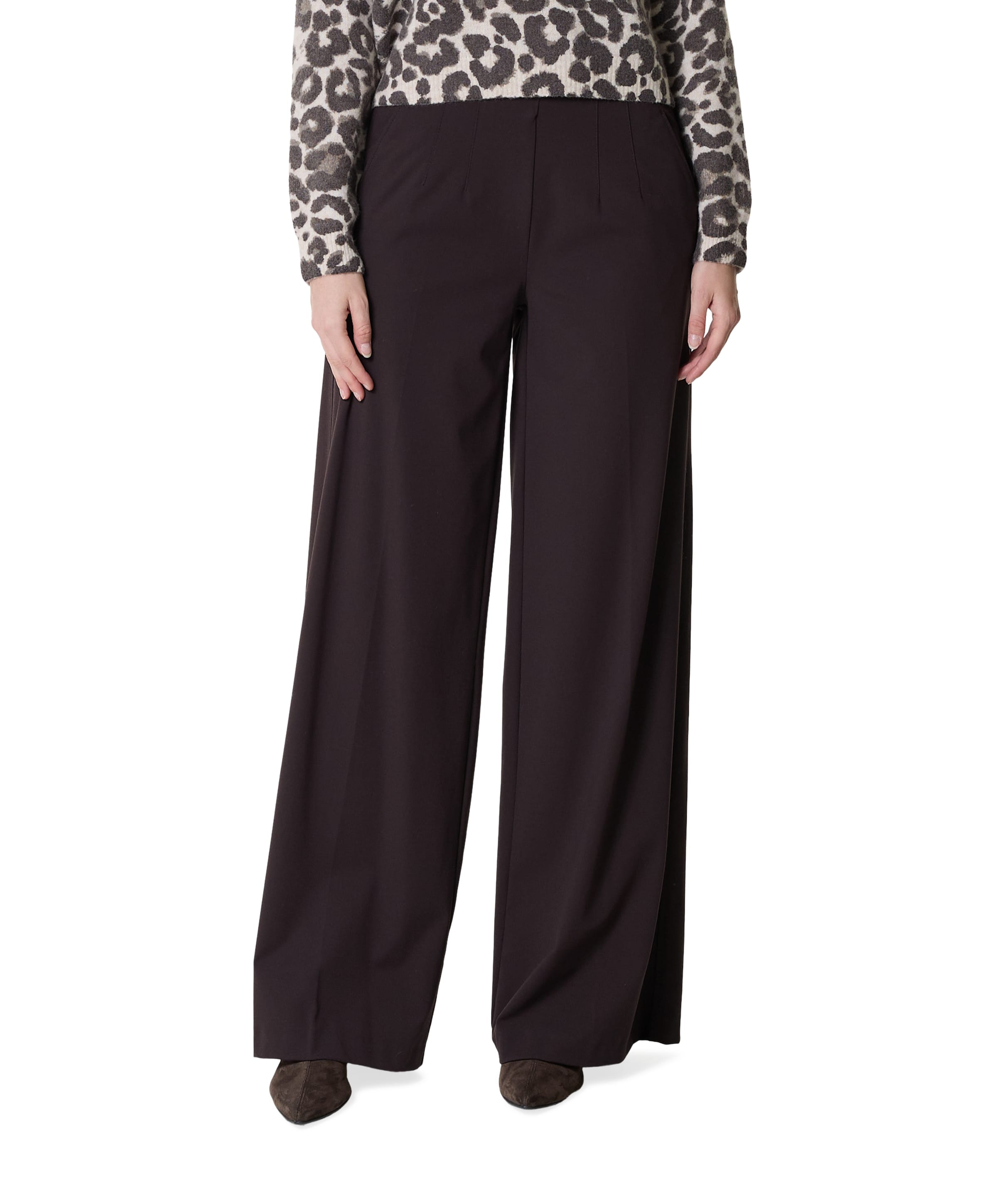 Toni Jenny Palazzo dames broek bruin