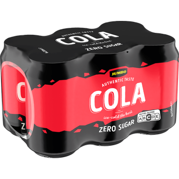 Jumbo Cola Zero Sugar Blik 6 x 330ML