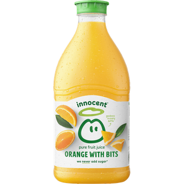 innocent orange juice with bits 1500ml