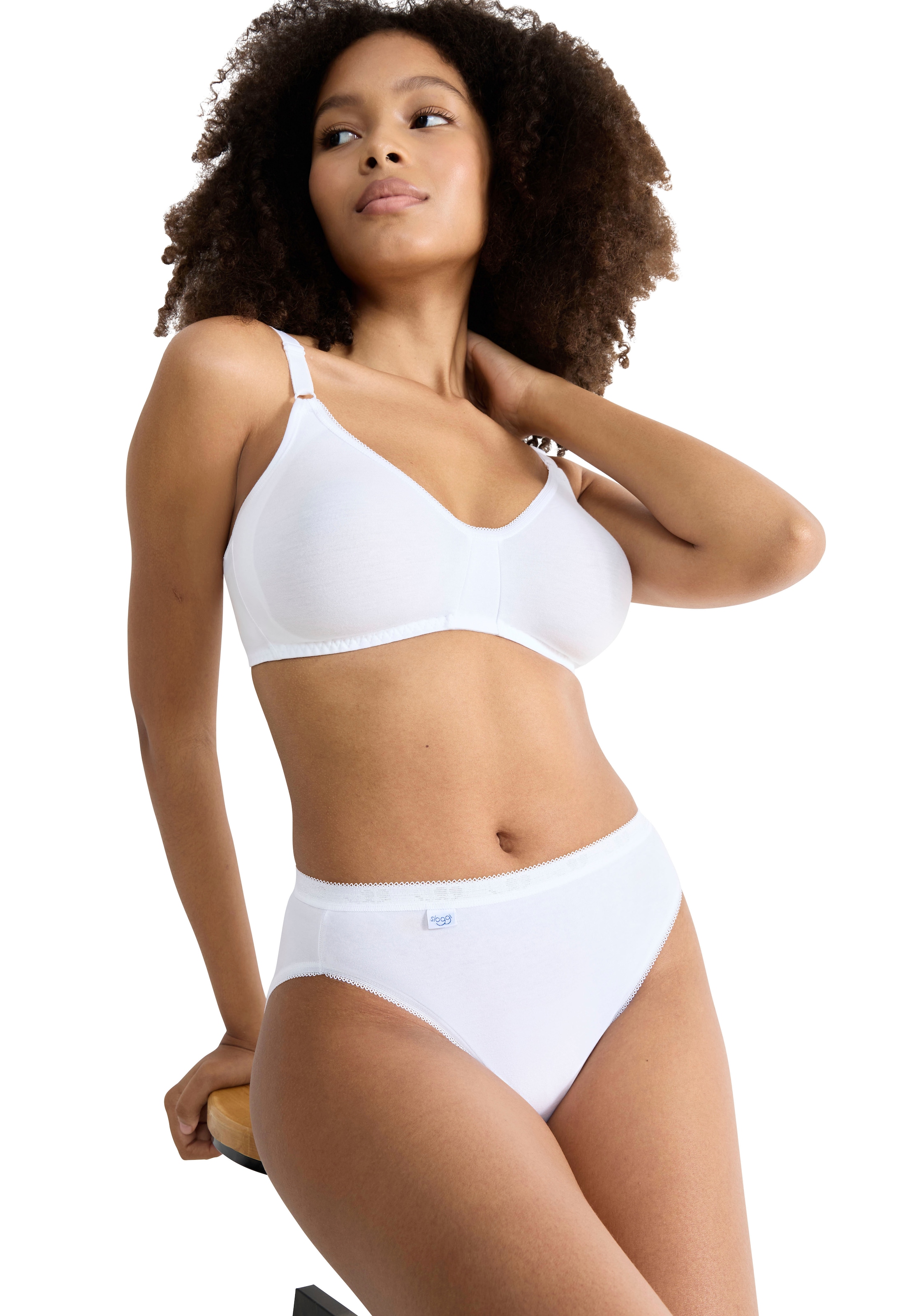 sloggi Tai-Slip »Basic+«, perfekter Sitz, Baumwollmix, elastisch, weiche Nähte