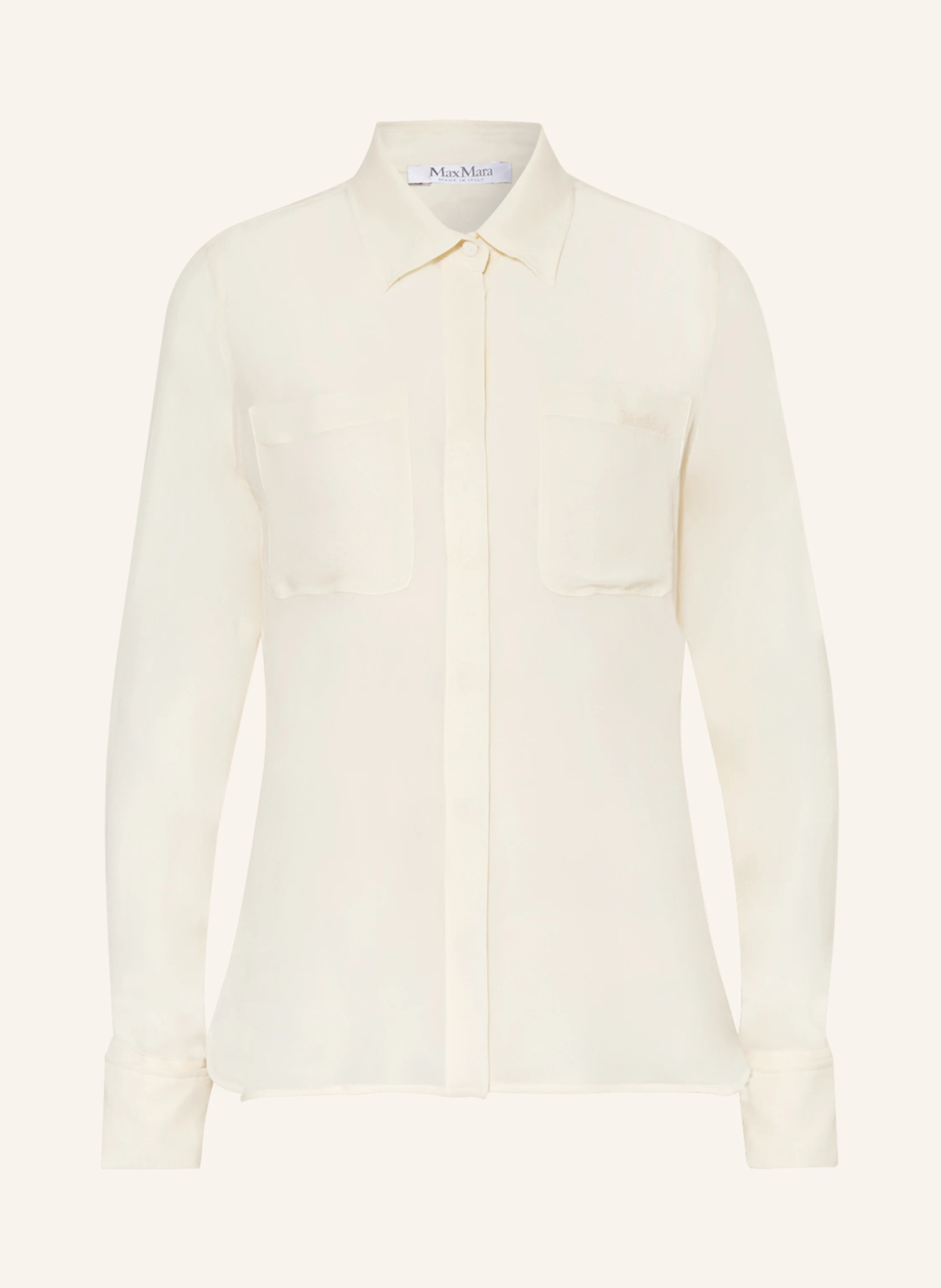 Max Mara Hemdbluse VONGOLA aus Seide
