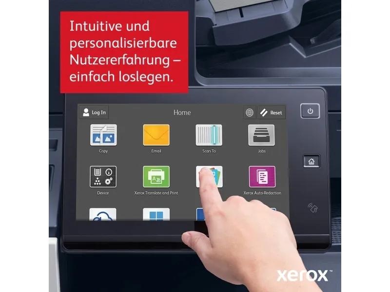 Xerox VersaLink C7000V/DN - Printer - farve - Duplex - laser - A3 - 1200 x 2400 dpi - op til 35 spm (mono) / op til 35 spm (farve) - kapacitet: 620 ark - Gigabit LAN, NFC, USB 3.0