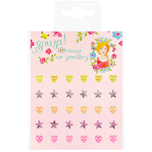 Souza for kids plakoorbellen prinses - hartjes en sterren