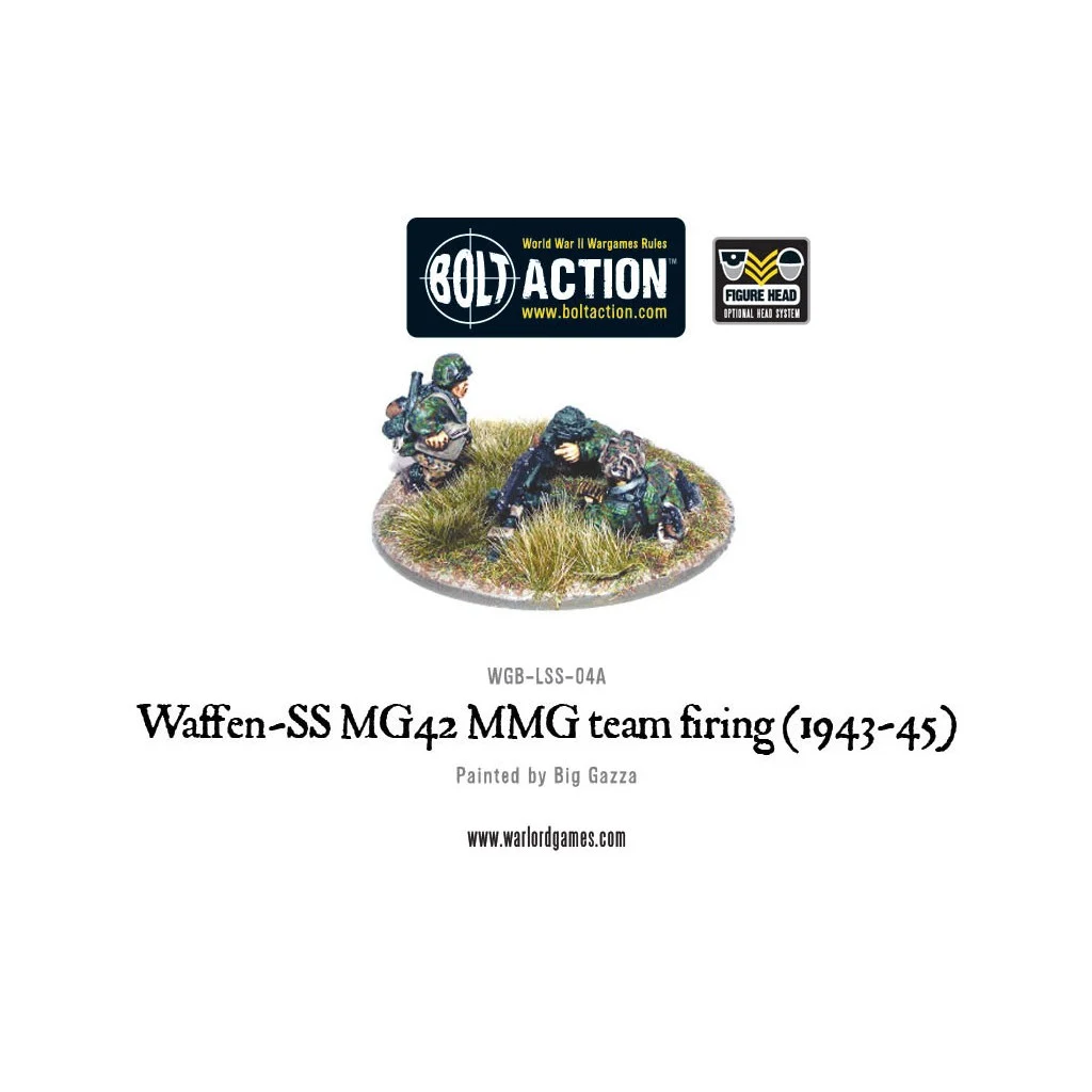 Bolt Action - Waffen-SS MG42 MMG team (1943-45)