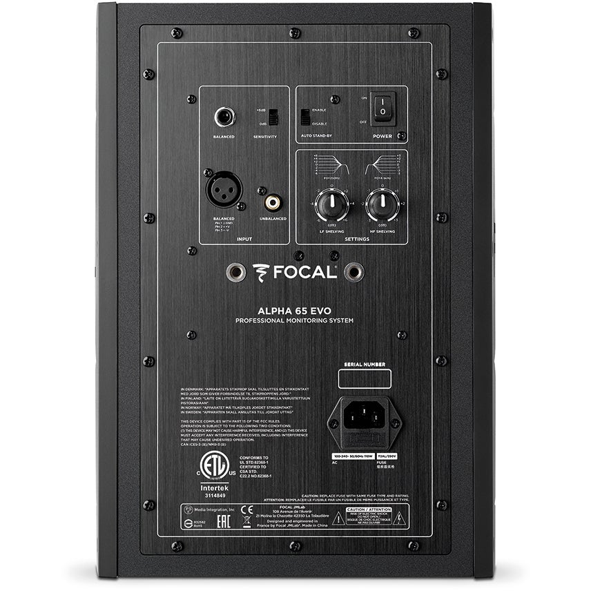 Focal Alpha 65 Evo actieve studiomonitor (per stuk)