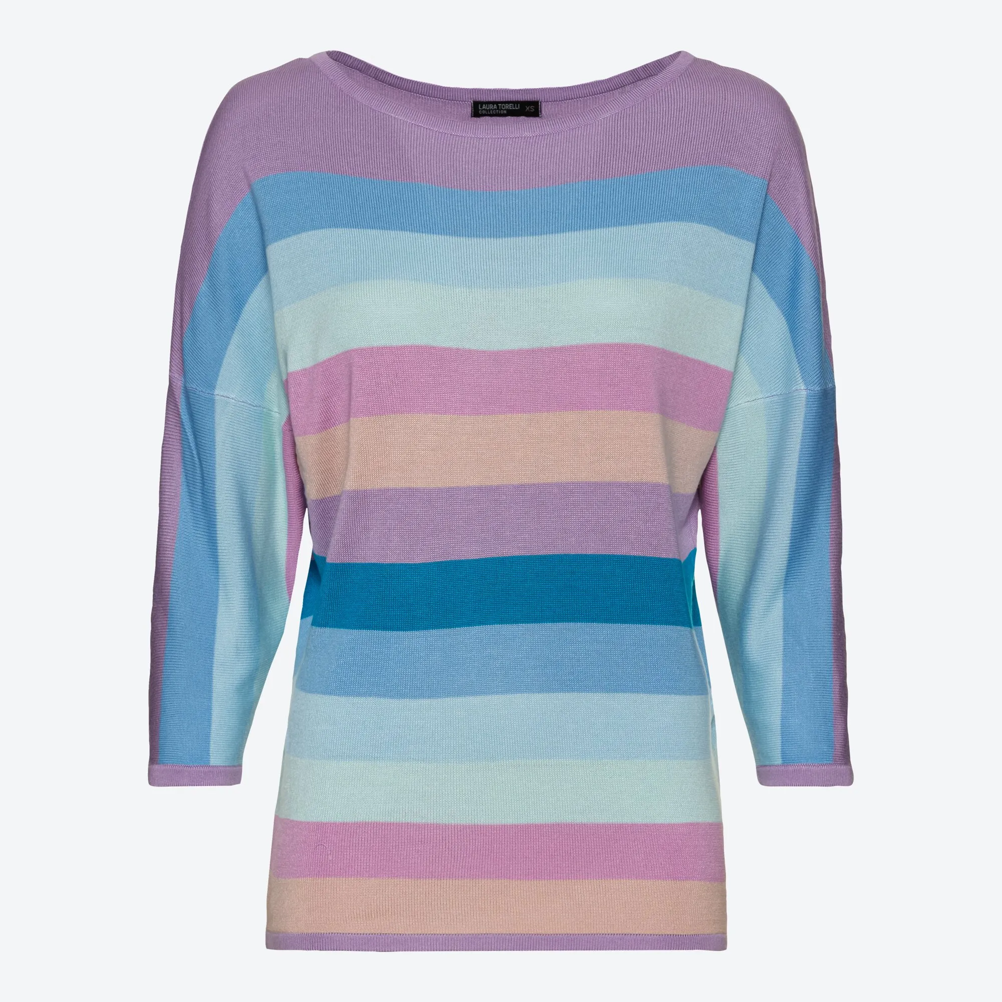 Damen-Pullover mit Streifenmuster