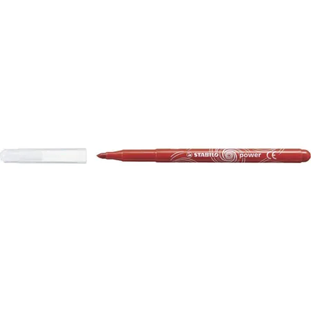 Filzstift - STABILO power - 12er Pack - mit 12 verschiedenen Farben
