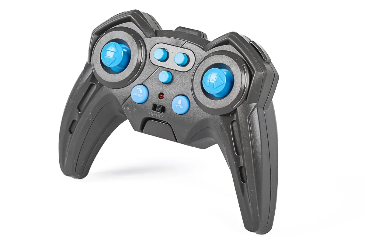 TEC-TOY - Water Shooting R/C car 2,4GHz, 7,4V 500mAh - Blue (534647)