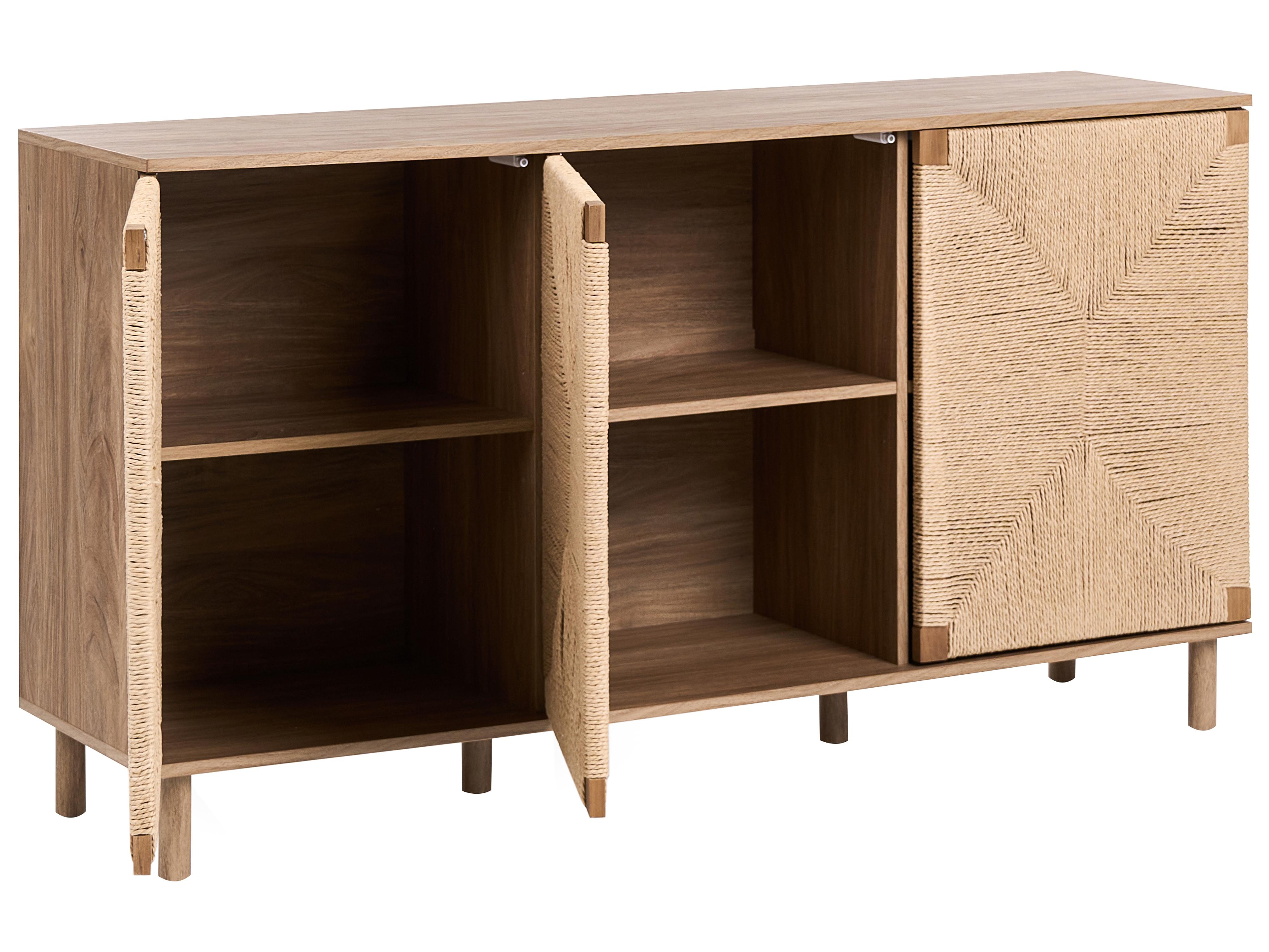 Dressoir met 3 deuren BONDI Lichtbruin
