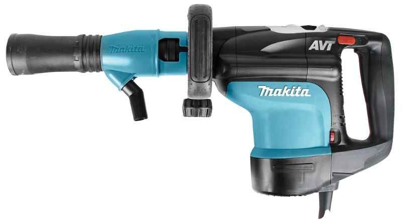 Makita HR4510CV 230 V Combihamer met stofafzuigset, in koffer