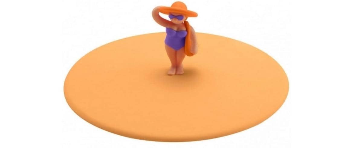 Glasabdeckung Mein Deckel – Beach Girls Theresa TascheSilikon Deckel für Getränke