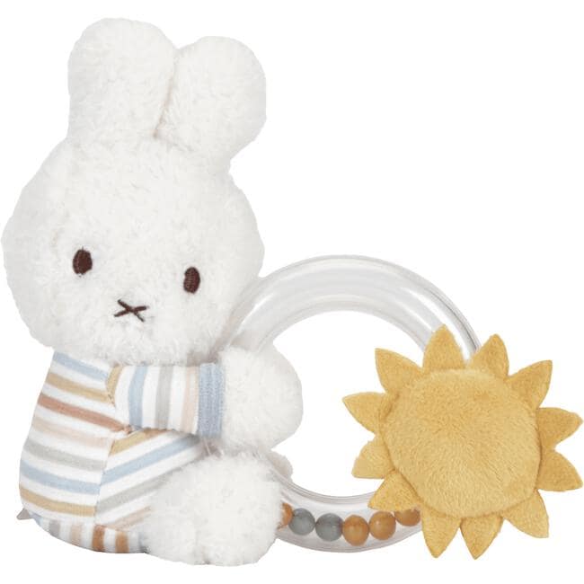 Nijntje x Little Dutch Vintage Sunny Stripes Ringrammelaar