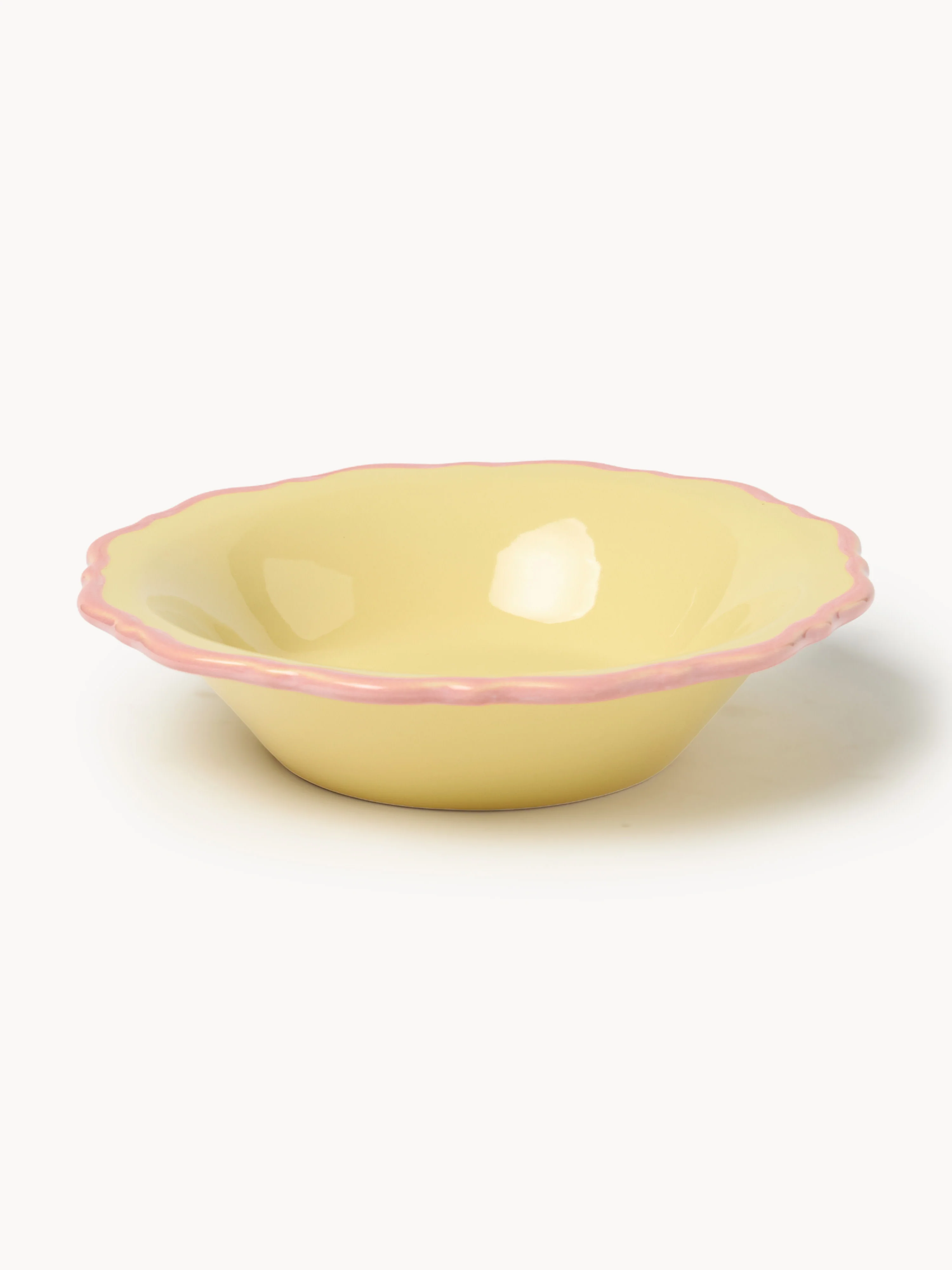 Soepborden Crumble, 4 stuks GEEL