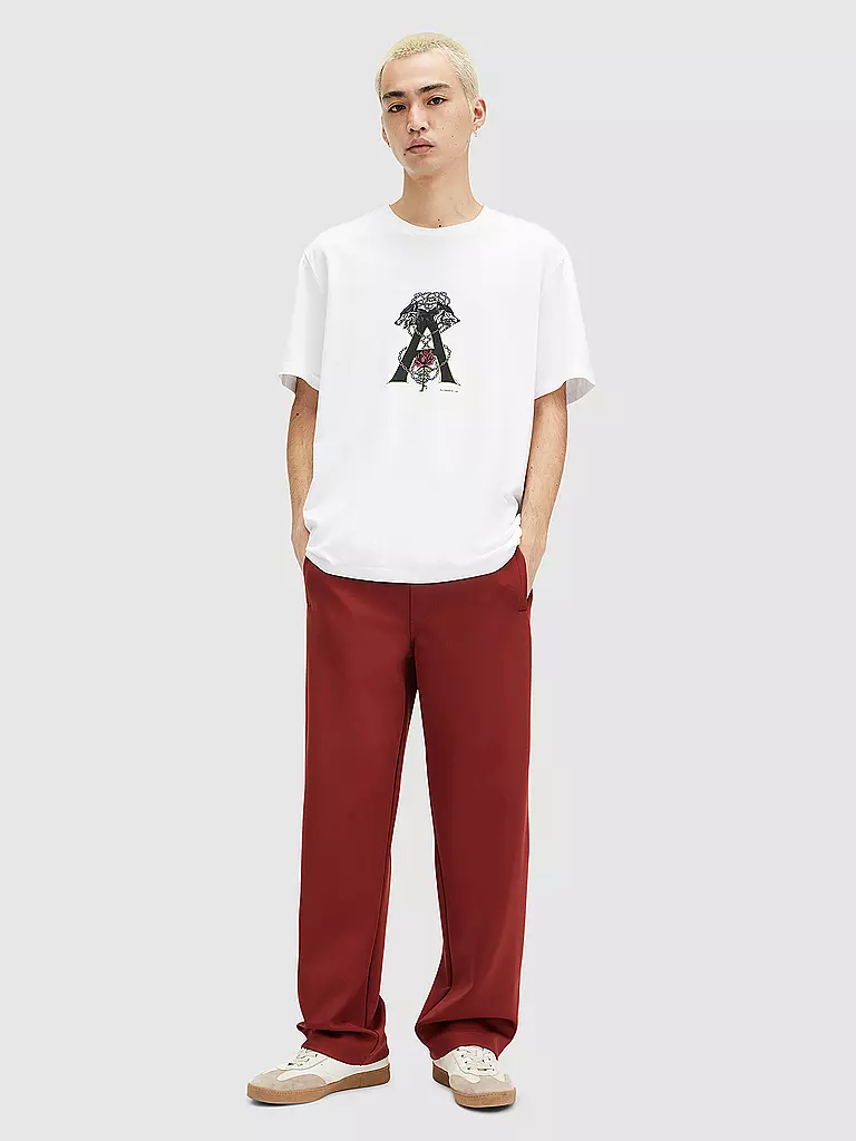 ALLSAINTS T-Shirt WULFANE weiss