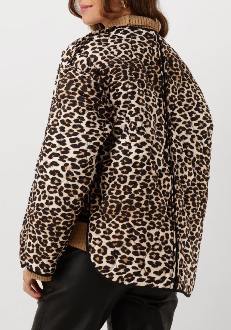 zwarte suncoo faux fur jas evan