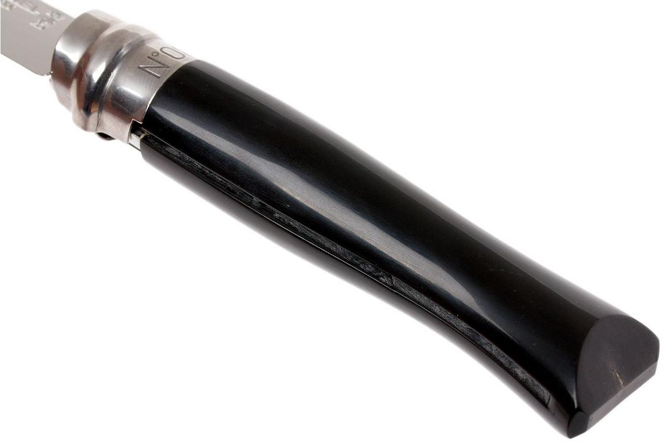 Opinel zakmes No. 8 Luxury Range, RVS, buffelhoorn