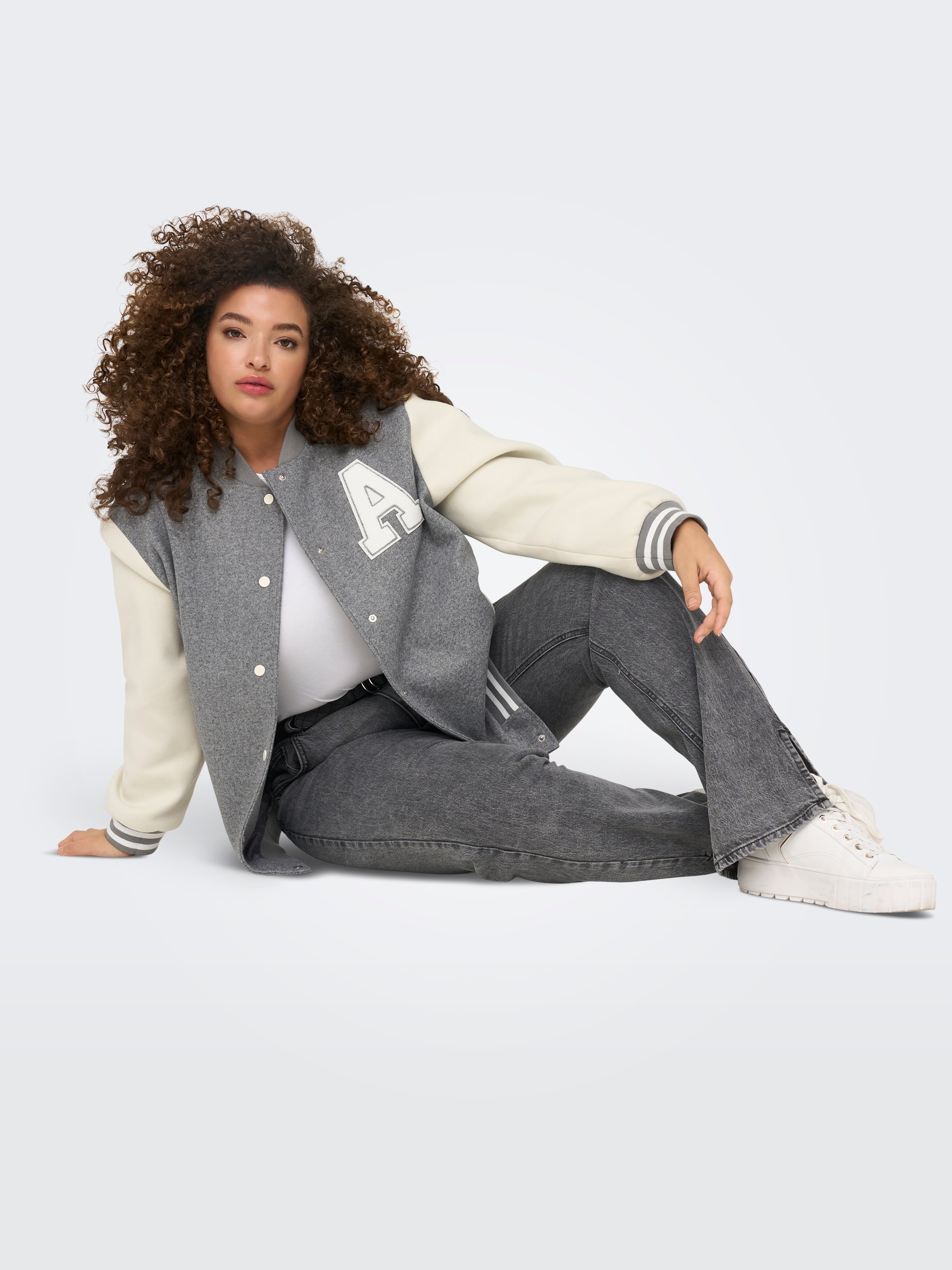 CARSILJA Blousonjacke Medium Grey Melange