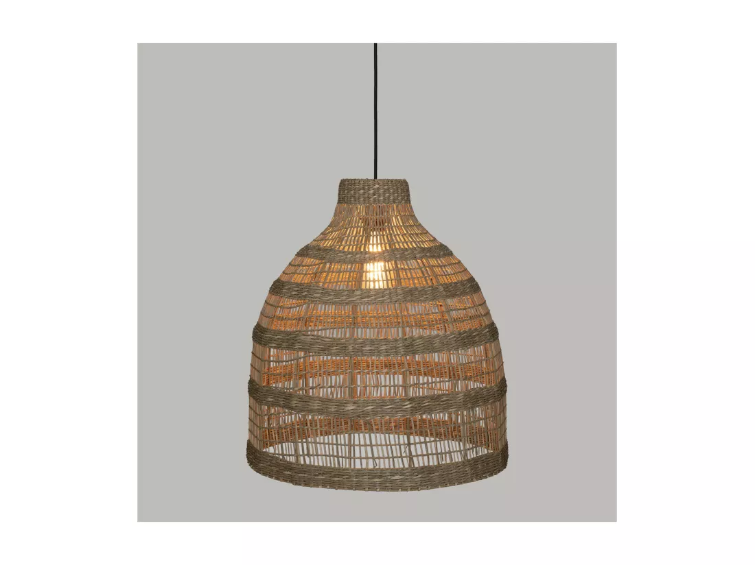 Luminaire Suspension en Rotin et Osier D 45 cm