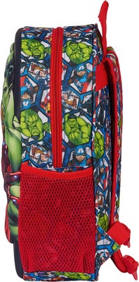 Marvel Avengers 3D Ryggsekk 8.5L, Svart/Rød