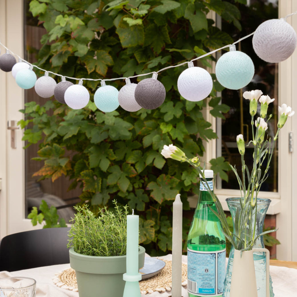 Cotton Ball Lights Outdoor starter kit lichtslinger - Arroyo