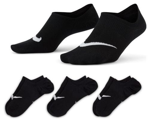 Chaussettes (x3) Nike Everyday Plus Lightweight Noir Unisex