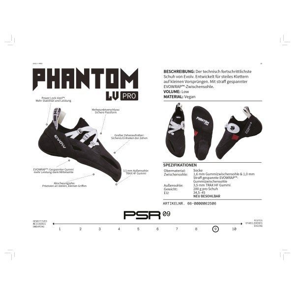 Evolv - Phantom Pro LV - Chaussons d'escalade