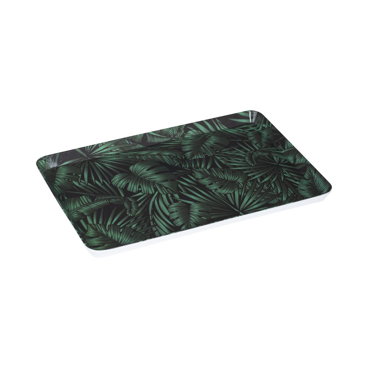 PLATEAU MELAMINE DECOR JUNGLE 30X22CM