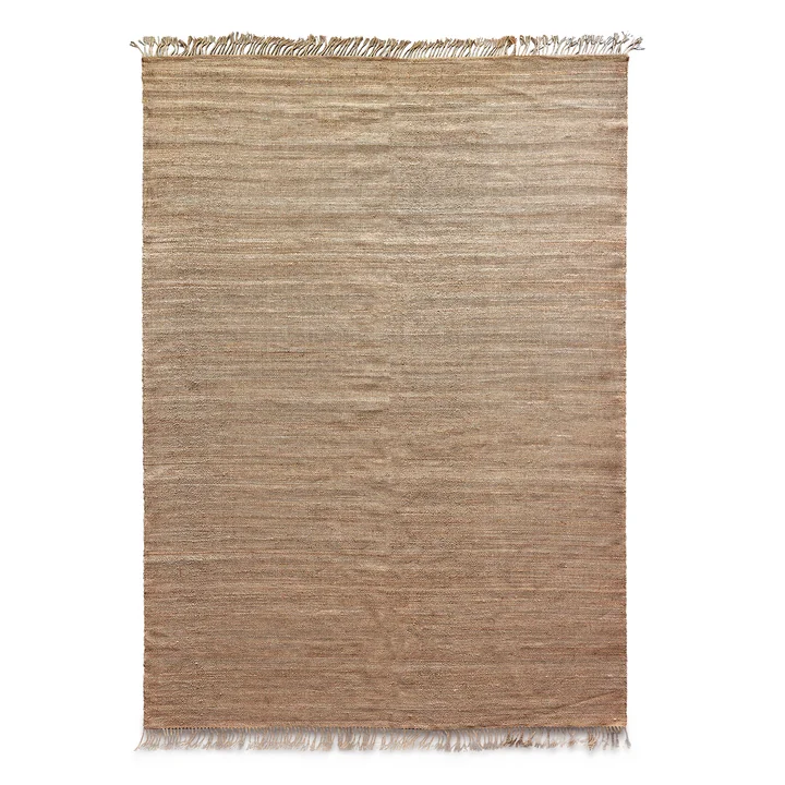 HKliving - Outlander Hanf Teppich, 250 x 230 cm natur