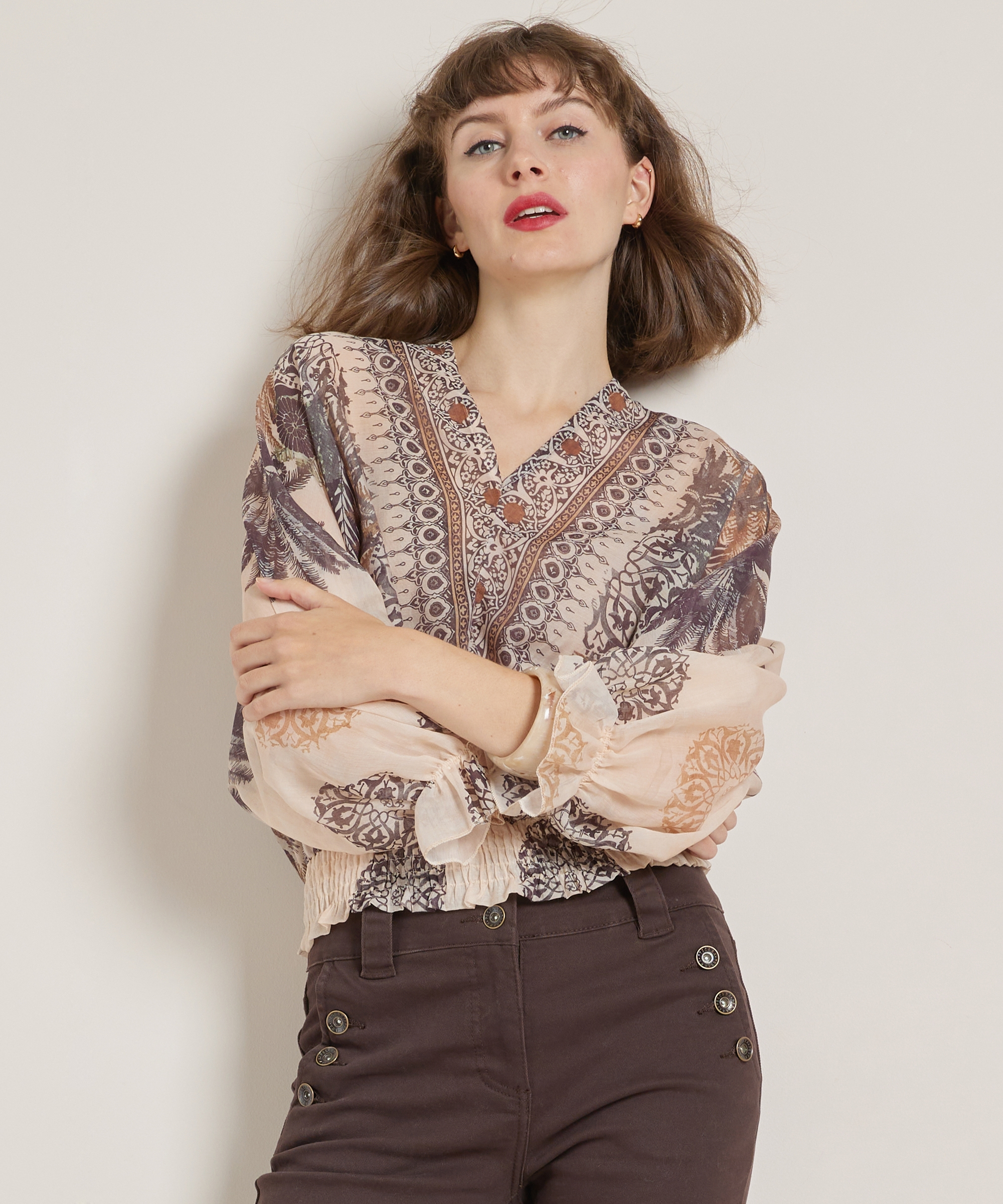 top met rugsluiting