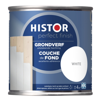 Histor Perfect Finish grondverf 7000 wit 250 ml