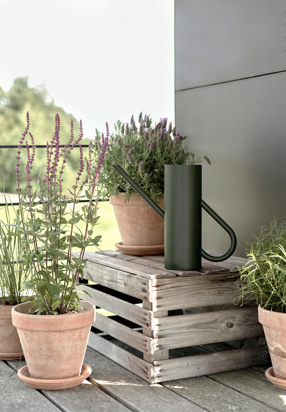 Stelton  Bloom blomstervandkande, pine - 28x35,4 cm.