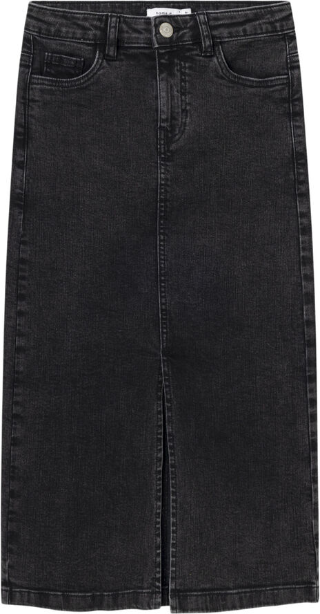 Name It NKFKYLIE MAXI DNM SKIRT 8507-MD O Grå