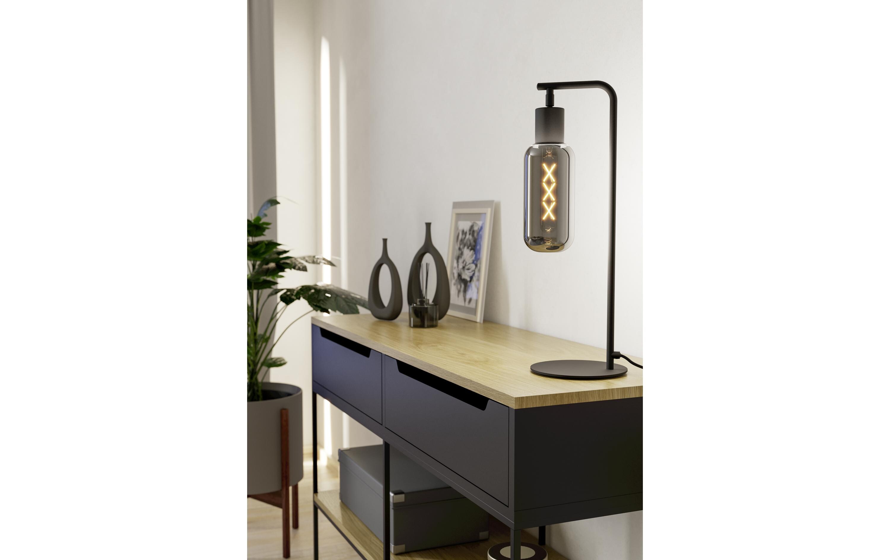 Tischleuchte MAIONE schwarz exkl. E27 1x4WTischlampe