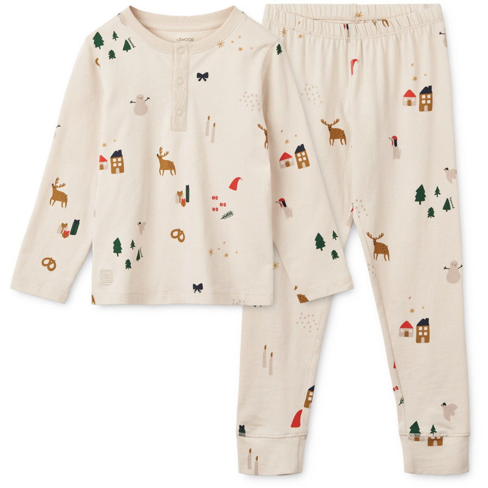 Køb LIEWOOD Jule Pyjamas Sæt Sandy Holiday Wilhelm