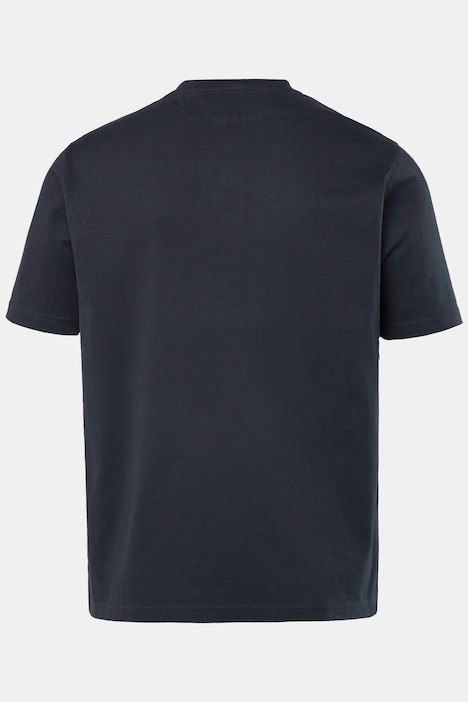 Henleys, Basic, 2er-Pack, Rundhals, Knopfleiste, bis 8 XL