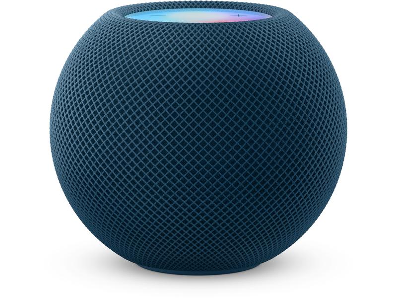 Apple HomePod mini Blue Smarter Lautsprecher im Mini-Design mit Smart Home- und Sprachsteuerung