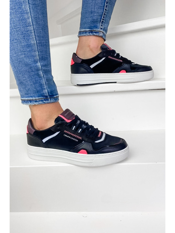 Sneakers Low Top Off Court Black - Crime London