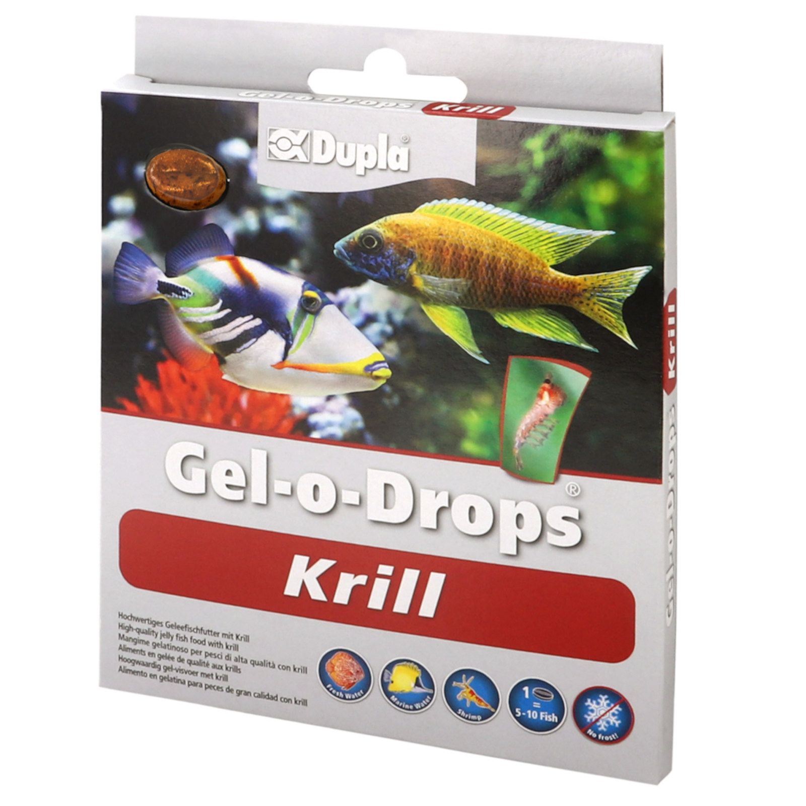 Dupla Zierfischfutter Gel-o-Drops Krill + Spezial-Mix