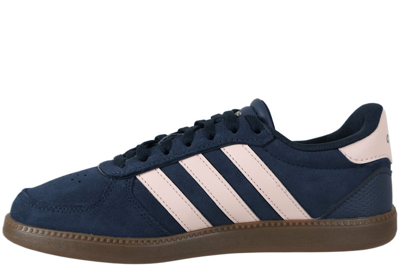 ADIDAS BREAKNET SLEEK SNEAKERS I MØRKEBLÅT RUSKIND