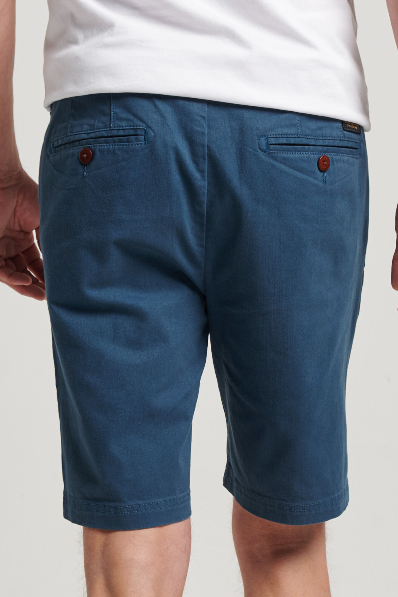Bermudas estilo militar - Azul Médio
