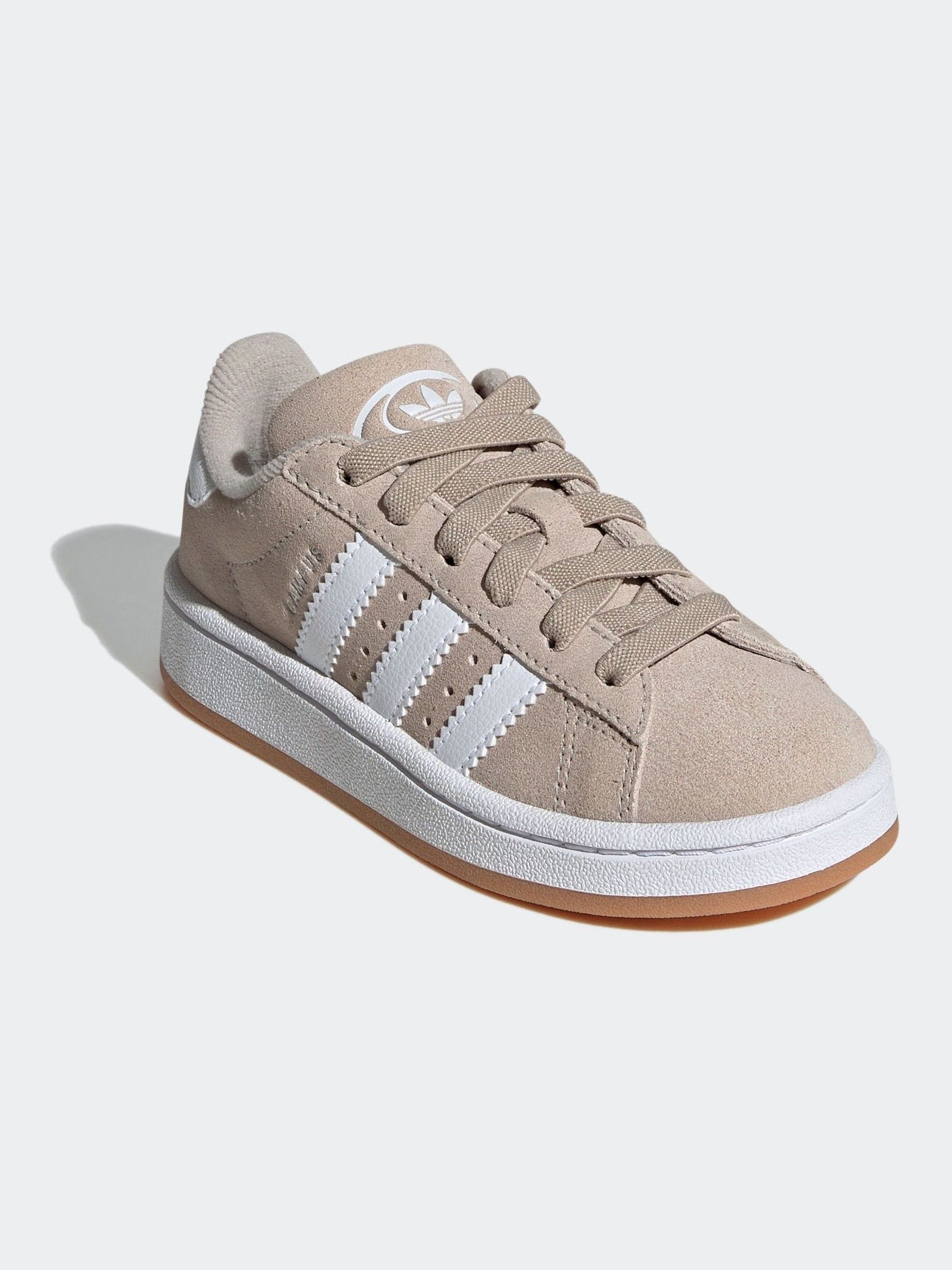 Neutraal - Adidas Originals Campus 00kindersneakers met elastische veters