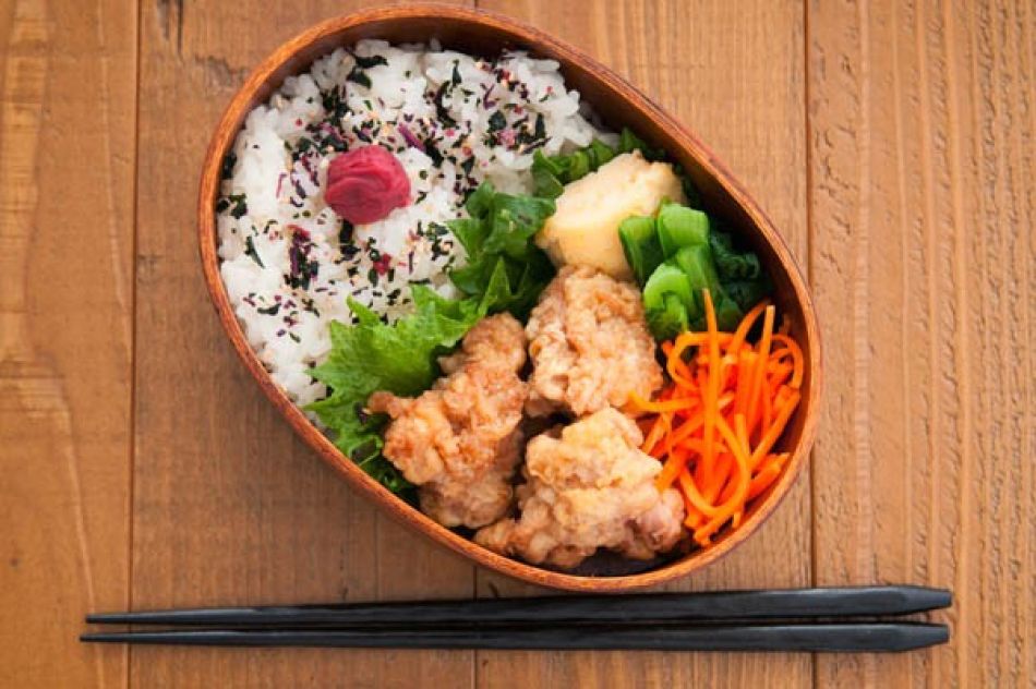 Fried Chicken Bento Box