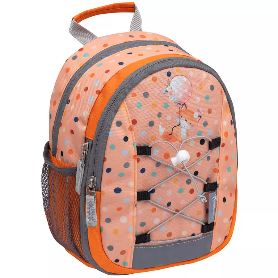 Belmil Kindergartenrucksack Mini Kiddy Kindergartenrucksack für 1-3 Jährige Kinder mit Brustgurt Foxy Dream