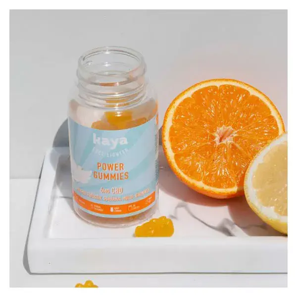 Kaya Power Gummies - Concentração Energética com CBD e Ervas - 30 unidades