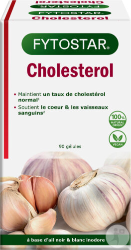 Fytostar Cholestérol Complément Alimentaire 90 Gélules Végétales