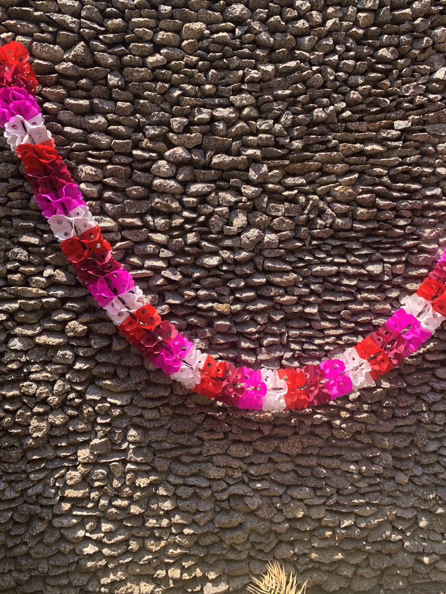 Papier-Girlande 'Schlange', pink, rot, weiß, Ø 23 cm, L 300 cm günstig bestellen