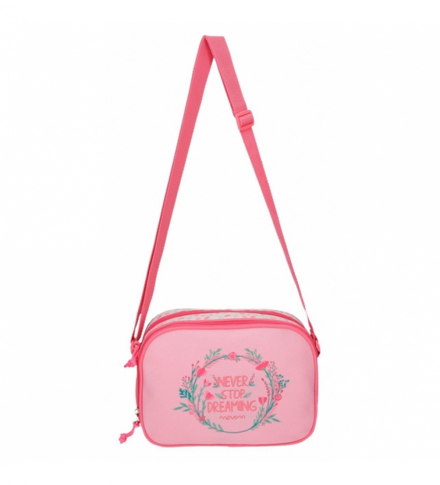 Bolsa de ombro Movom Never Stop - 23x17x8cm - Rosa
