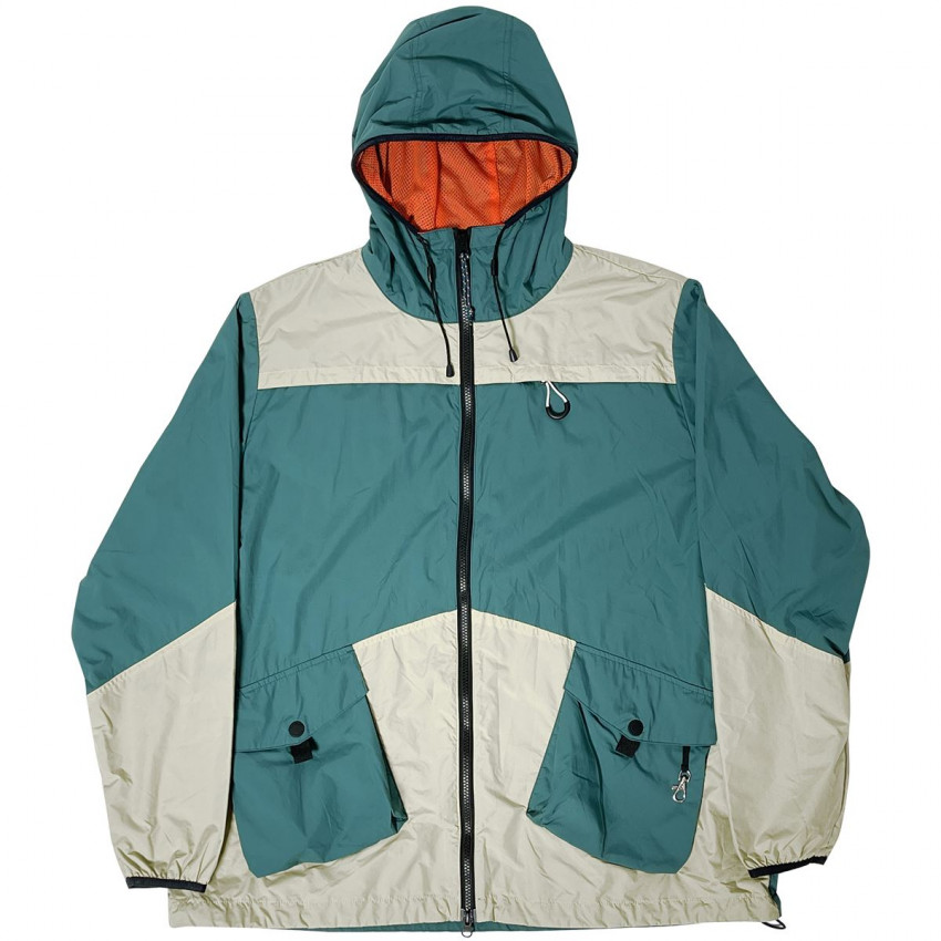 BLUEHILL Green Beige Orange-Veste à capuche pour homme