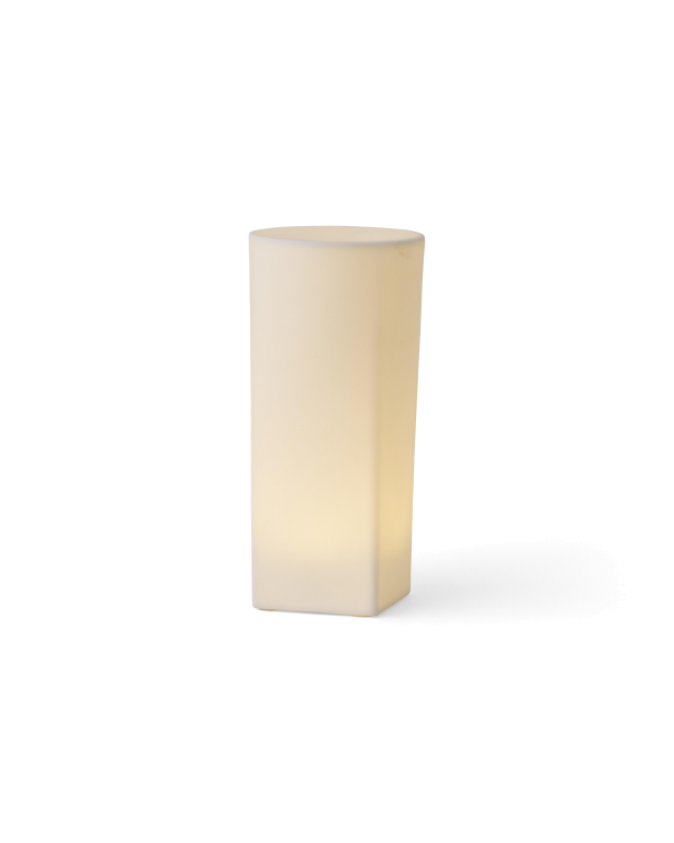 Audo Copenhagen Ignus Flameless Candle kaars H20 wit