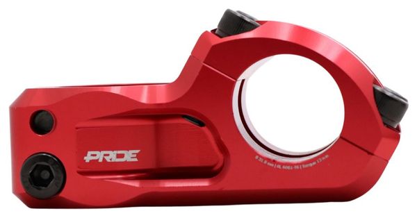 Potence Pride Racing Cayman V2 HD 31.8 mm Rouge